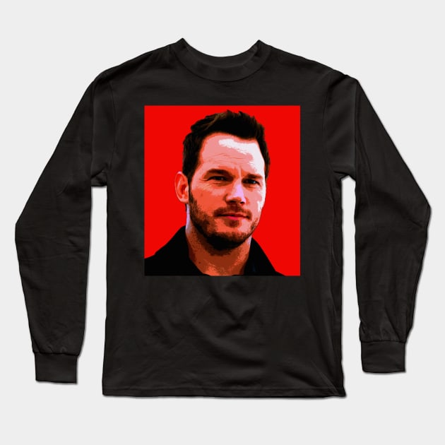 chris pratt Long Sleeve T-Shirt by oryan80